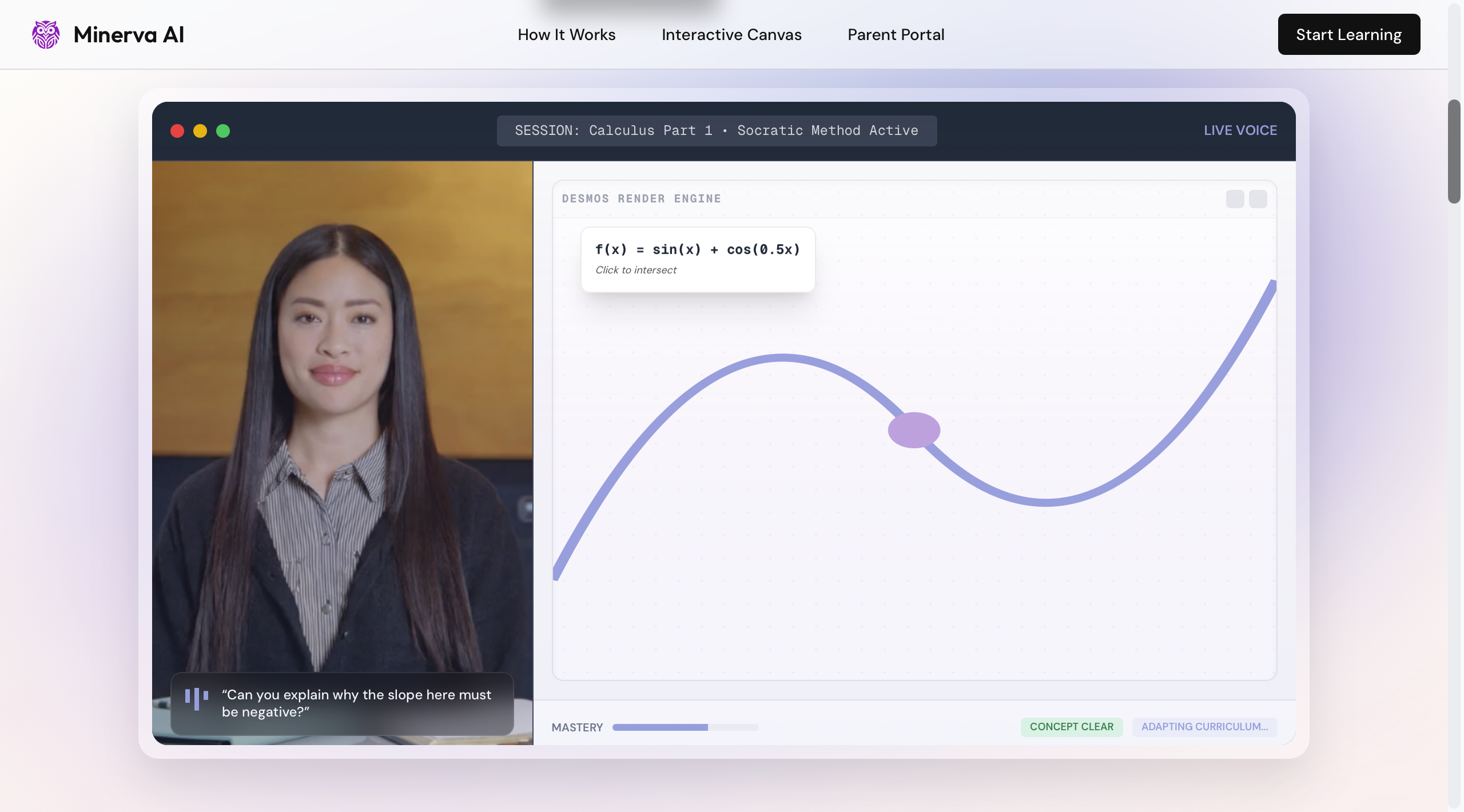 Minerva - AI Avatar Tutor