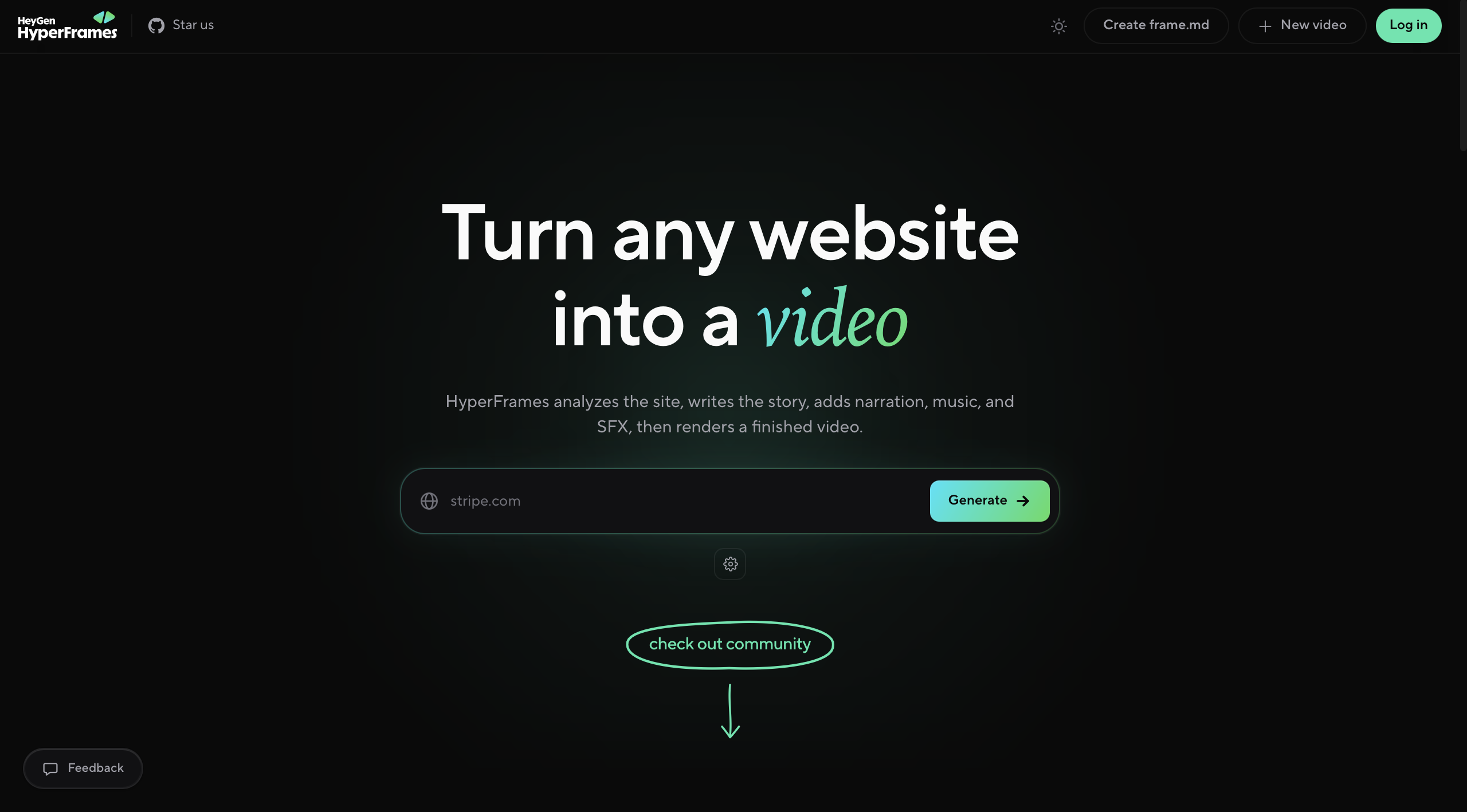 Website to Video Agent